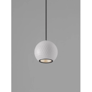 Lampa wisząca kula - podtynkowa Berceto 5,5cm LED 2700K biała