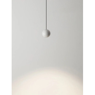 Lampa wisząca kula - podtynkowa Berceto 5,5cm LED 2700K biała