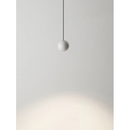 Lampa wisząca kula - podtynkowa Berceto 5,5cm LED 2700K biała