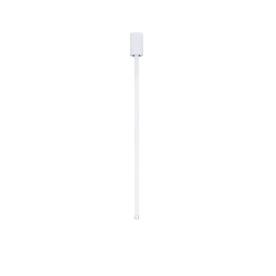 Lampa sufitowa tuba minimalistyczna Grezzo 5cm H70cm LED 3000K biała