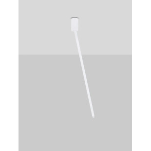 Lampa sufitowa tuba minimalistyczna Grezzo 5cm H70cm LED 3000K biała