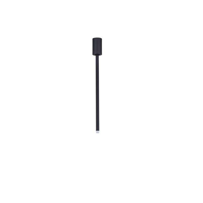 Lampa sufitowa tuba minimalistyczna Grezzo 5cm H49,5cm LED 3000K czarna