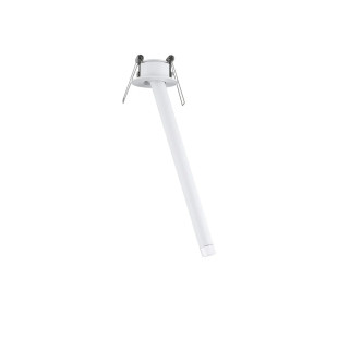 Lampa sufitowa podtynkowa - regulowana Sotto 5cm H24cm LED 3000K 25° biała