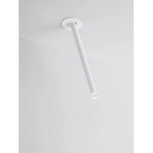Lampa sufitowa podtynkowa - regulowana Sotto 5cm H24cm LED 3000K 25° biała