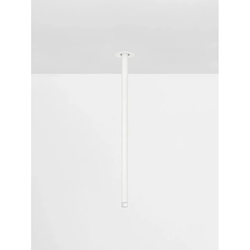 Lampa sufitowa podtynkowa - regulowana Sotto 5cm H44cm LED 3000K 25° biała