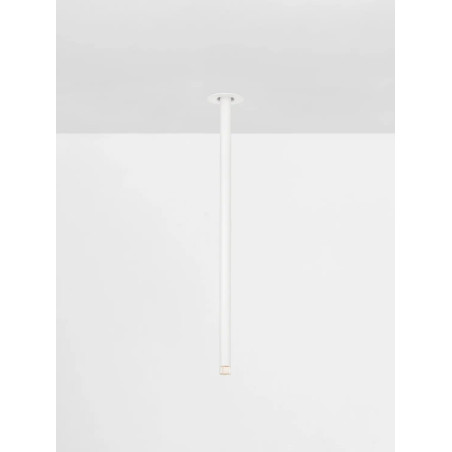 Lampa sufitowa podtynkowa - regulowana Sotto 5cm H44cm LED 3000K 25° biała