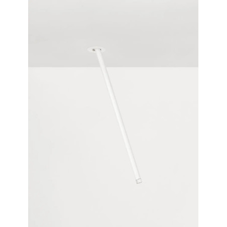 Lampa sufitowa podtynkowa - regulowana Sotto 5cm H44cm LED 3000K 25° biała