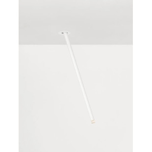 Lampa sufitowa podtynkowa - regulowana Sotto 5cm H44cm LED 3000K 25° biała