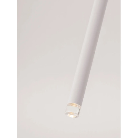 Lampa sufitowa podtynkowa - regulowana Sotto 5cm H44cm LED 3000K 25° biała