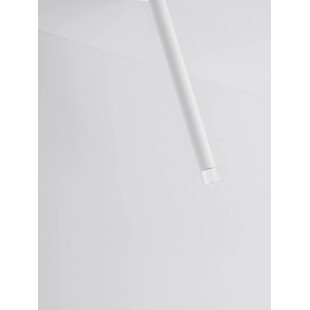Lampa sufitowa podtynkowa - regulowana Sotto 5cm H64cm LED 3000K 25° biała