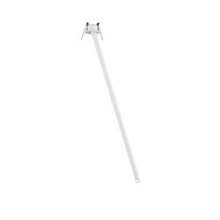 Lampa sufitowa podtynkowa - regulowana Sotto 5cm H64cm LED 3000K 25° biała