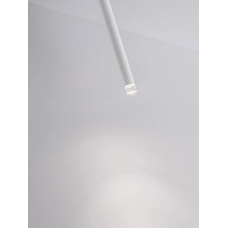 Lampa sufitowa podtynkowa - regulowana Sotto 5cm H64cm LED 3000K 25° biała