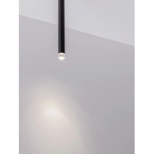 Lampa sufitowa podtynkowa - regulowana Sotto 5cm H44cm LED 3000K 25° czarna