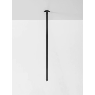 Lampa sufitowa podtynkowa - regulowana Sotto 5cm H64cm LED 3000K 25° czarna