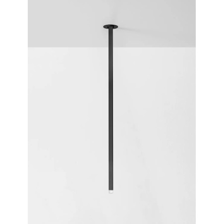 Lampa sufitowa podtynkowa - regulowana Sotto 5cm H64cm LED 3000K 25° czarna