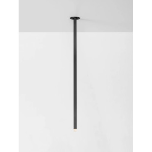 Lampa sufitowa podtynkowa - regulowana Sotto 5cm H64cm LED 3000K 25° czarna