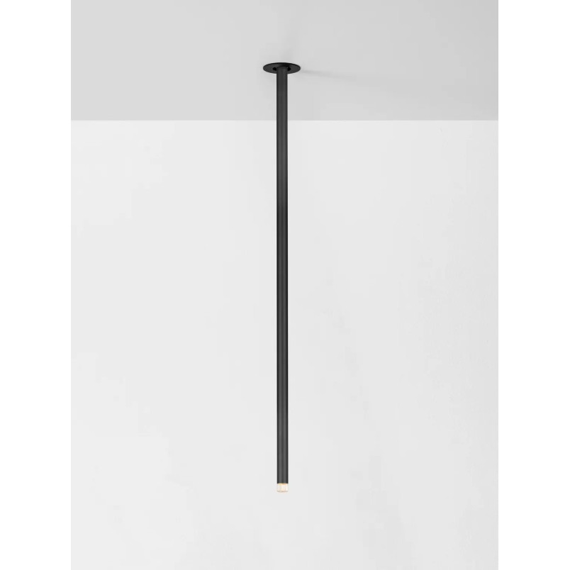 Lampa sufitowa podtynkowa - regulowana Sotto 5cm H64cm LED 3000K 25° czarna