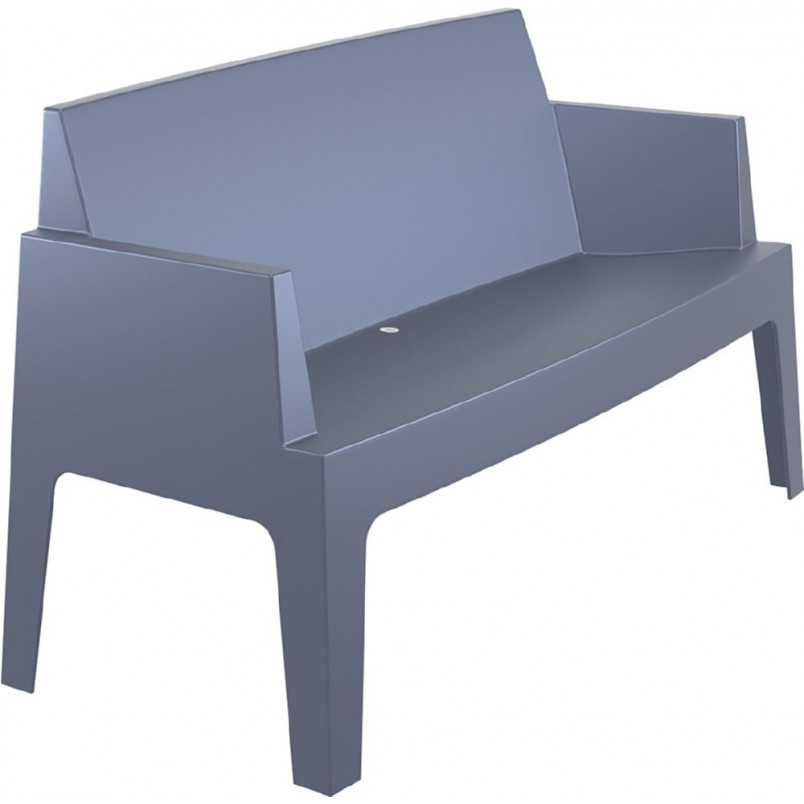 Sofa ogrodowa dwuosobowa Box | Siesta Exclusive - Szara