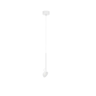 Lampa wisząca z małym kloszem - regulowana Tellio 8cm LED 3000K biała