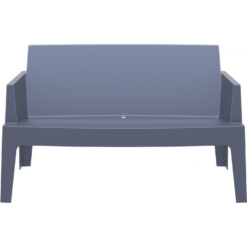 Sofa ogrodowa dwuosobowa Box | Siesta Exclusive - Szara