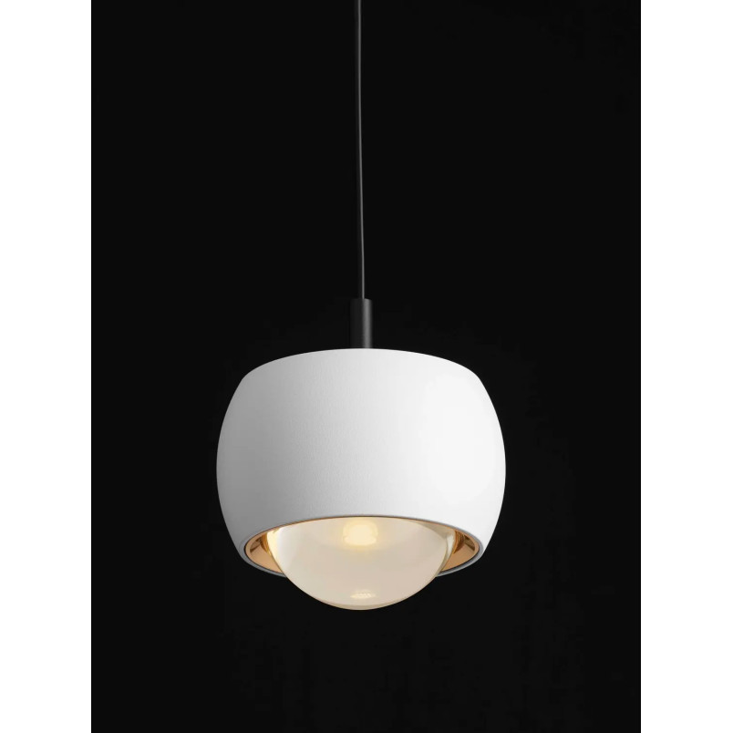 Lampa wisząca punktowa nowoczesna Gano LED 3000K 9,6cm biała