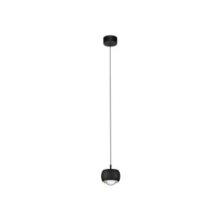 Lampa wisząca punktowa nowoczesna Gano LED 3000K 9,6cm czarna