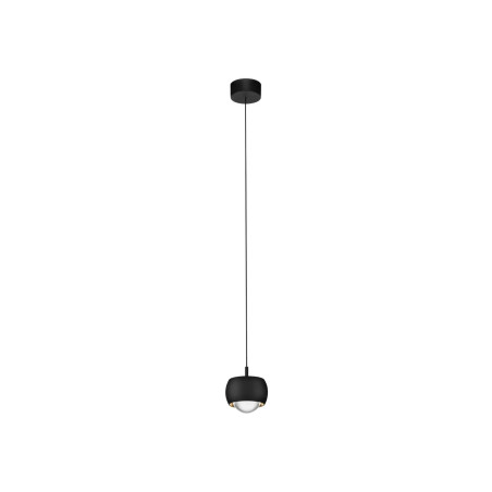 Lampa wisząca punktowa nowoczesna Gano LED 3000K 9,6cm czarna