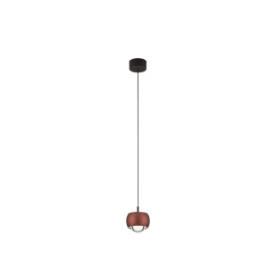 Lampa wisząca punktowa nowoczesna Gano LED 3000K 9,6cm kawowa