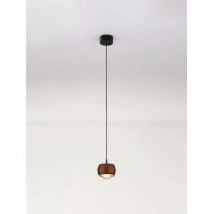 Lampa wisząca punktowa nowoczesna Gano LED 3000K 9,6cm kawowa