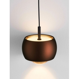 Lampa wisząca punktowa nowoczesna Gano LED 3000K 9,6cm kawowa