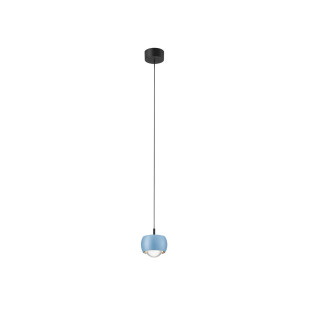 Lampa wisząca punktowa nowoczesna Gano LED 3000K 9,6cm niebieska