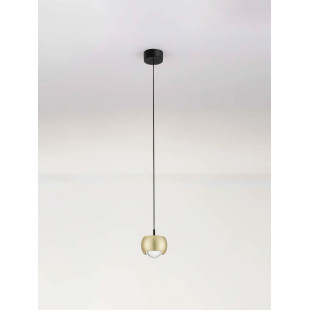 Lampa wisząca punktowa nowoczesna Gano LED 3000K 9,6cm złota