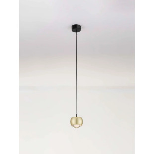 Lampa wisząca punktowa nowoczesna Gano LED 3000K 9,6cm złota