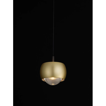 Lampa wisząca punktowa nowoczesna Gano LED 3000K 9,6cm złota