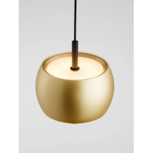 Lampa wisząca punktowa nowoczesna Gano LED 3000K 9,6cm złota