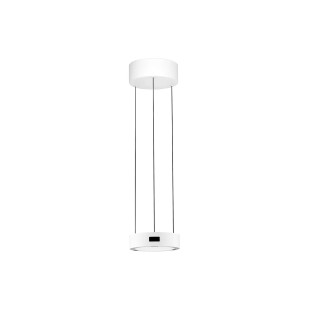 Lampa wisząca okrągła z dotykowym ściemniaczem Timon 20cm LED 3000K biała