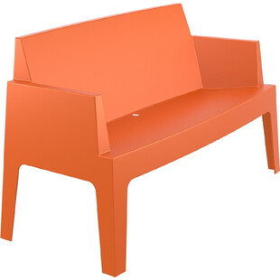 Sofa ogrodowa Box pomarańczowa Siesta - Komfort i styl!