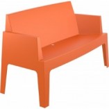 Sofa ogrodowa Box pomarańczowa Siesta - Komfort i styl!