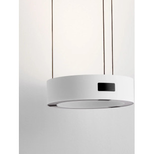 Lampa wisząca okrągła z dotykowym ściemniaczem Timon 20cm LED 3000K biała