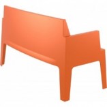 Sofa ogrodowa Box pomarańczowa Siesta - Komfort i styl!