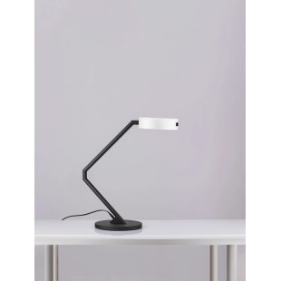Lampa na biurko z dotykowym ściemniaczem Timon LED 3000K czarno-biała
