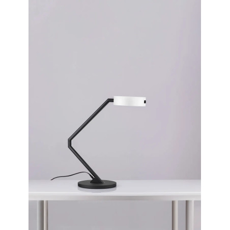Lampa na biurko z dotykowym ściemniaczem Timon LED 3000K czarno-biała