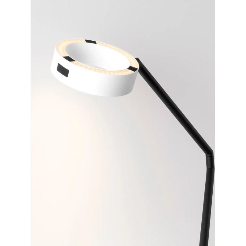 Lampa na biurko z dotykowym ściemniaczem Timon LED 3000K czarno-biała