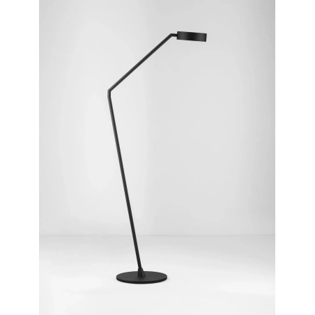 Lampa podłogowa z dotykowym ściemniaczem Timon LED 3000K czarna