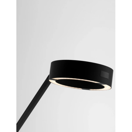 Lampa podłogowa z dotykowym ściemniaczem Timon LED 3000K czarna