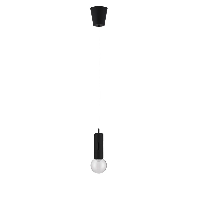 Lampa wisząca kula z dotykowym ściemniaczem Churros 12cm LED 3000K czarna