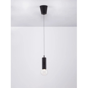 Lampa wisząca kula z dotykowym ściemniaczem Churros 12cm LED 3000K czarna