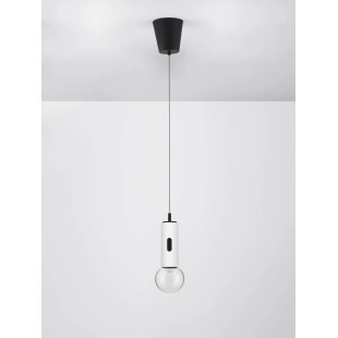 Lampa wisząca kula z dotykowym ściemniaczem Churros 12cm LED 3000K biała