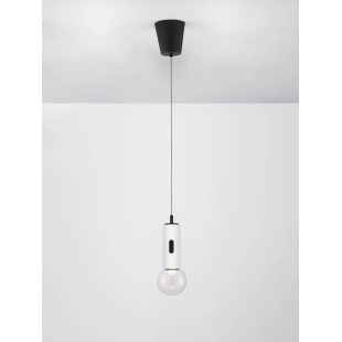 Lampa wisząca kula z dotykowym ściemniaczem Churros 12cm LED 3000K biała