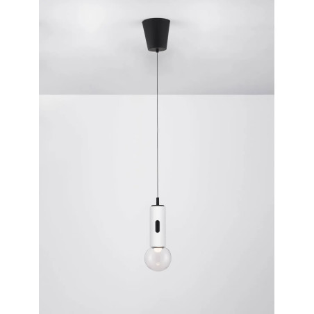 Lampa wisząca kula z dotykowym ściemniaczem Churros 12cm LED 3000K biała